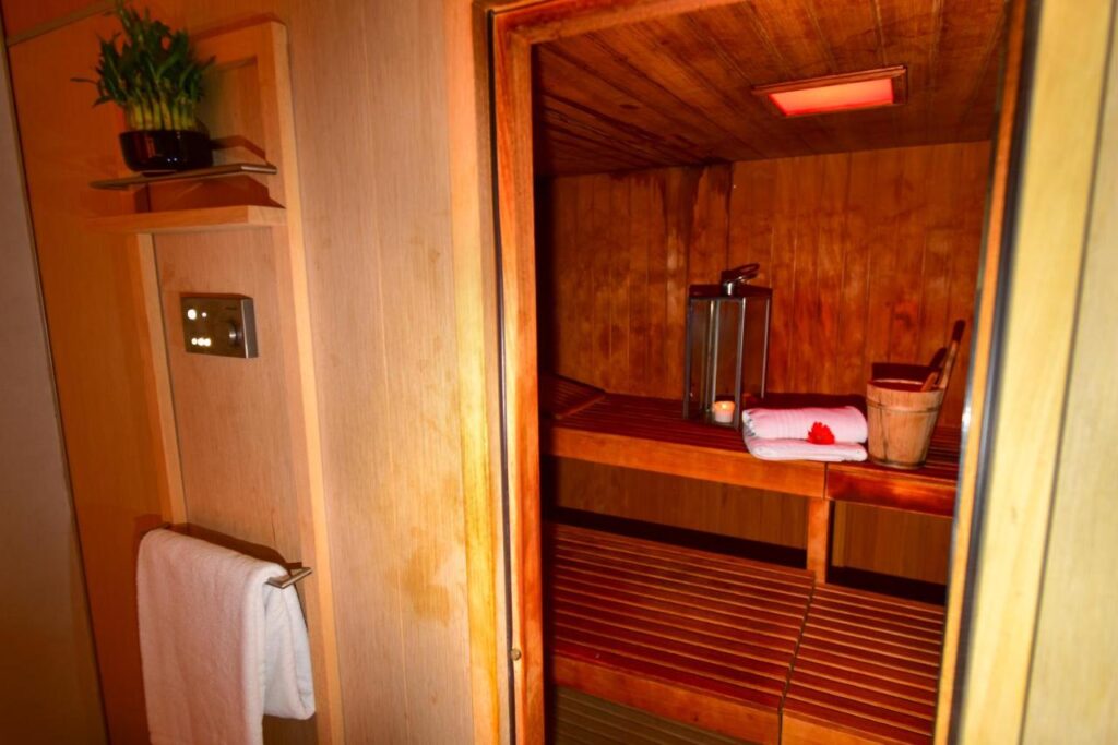 Relax in sauna e piscina