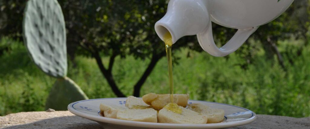 masseria salentina con piatti tradizionali