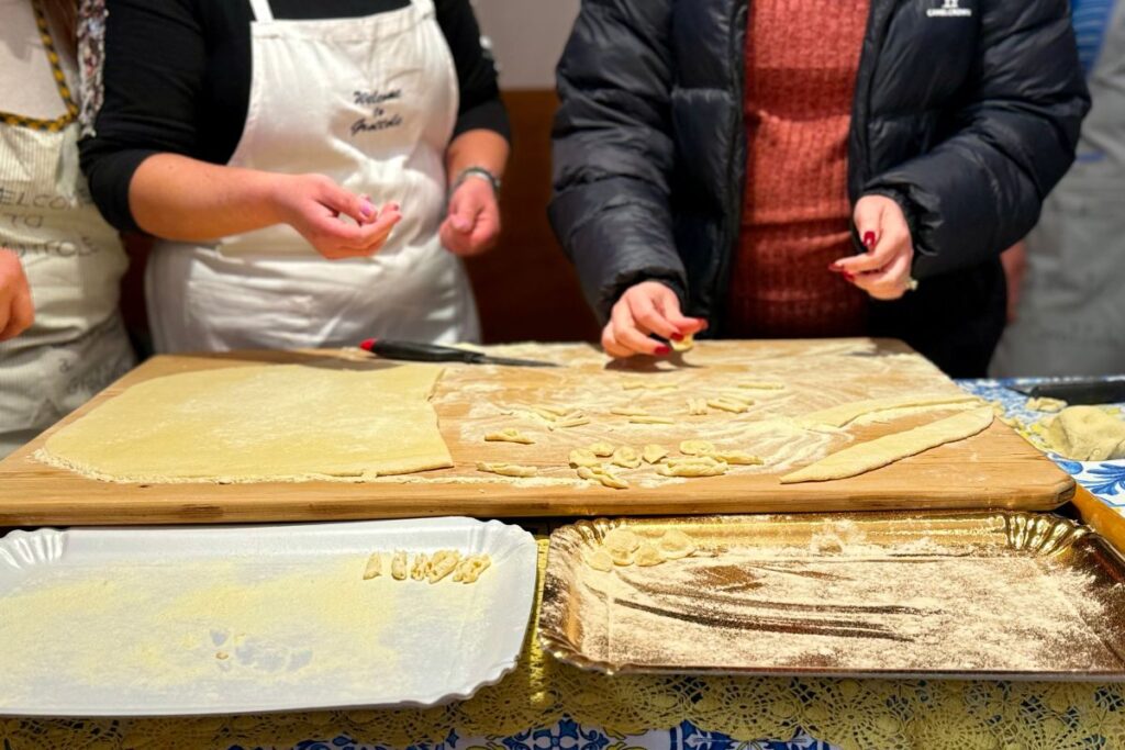 Laboratorio di pasta fatta in casa