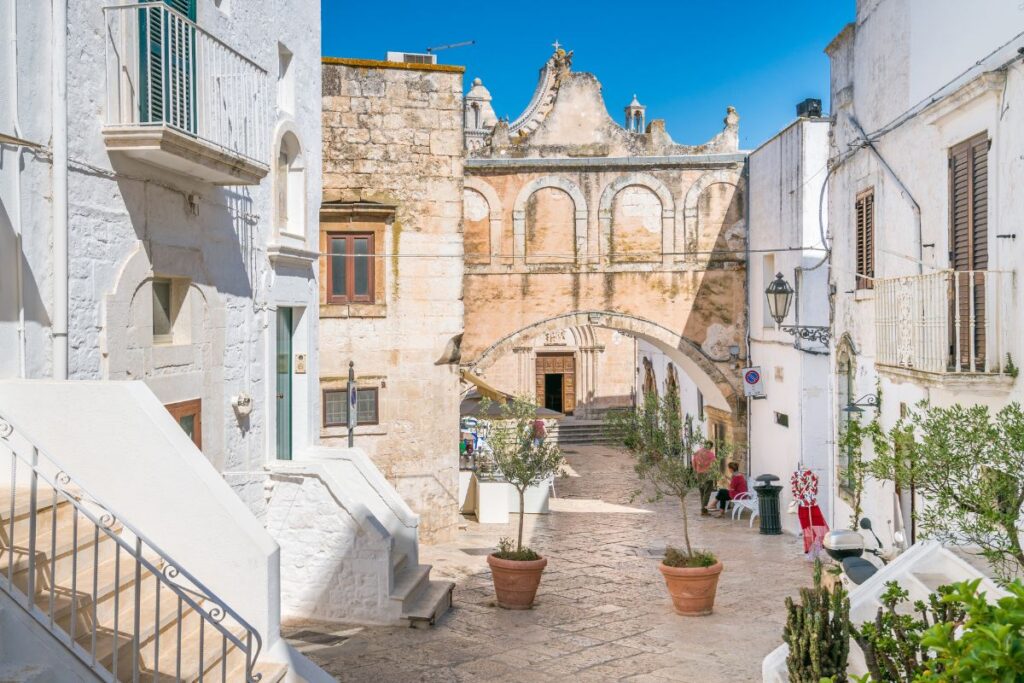 Scorcio della Città Bianca di Ostuni