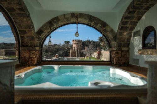 Percorso benessere della Spa 