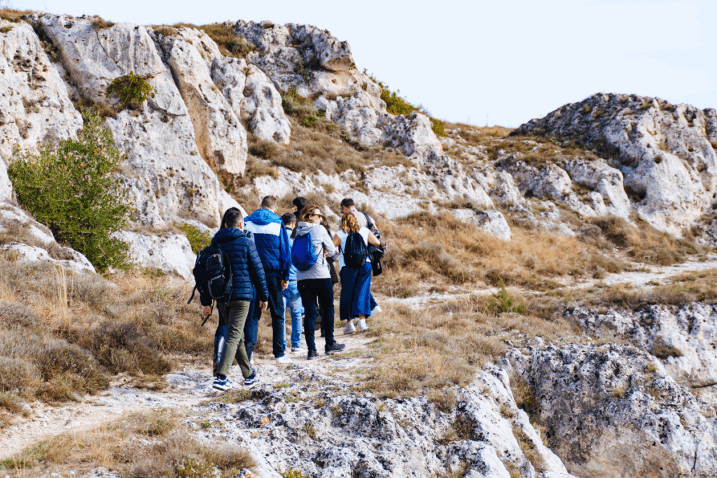 il Parco Murgia nella città di Matera