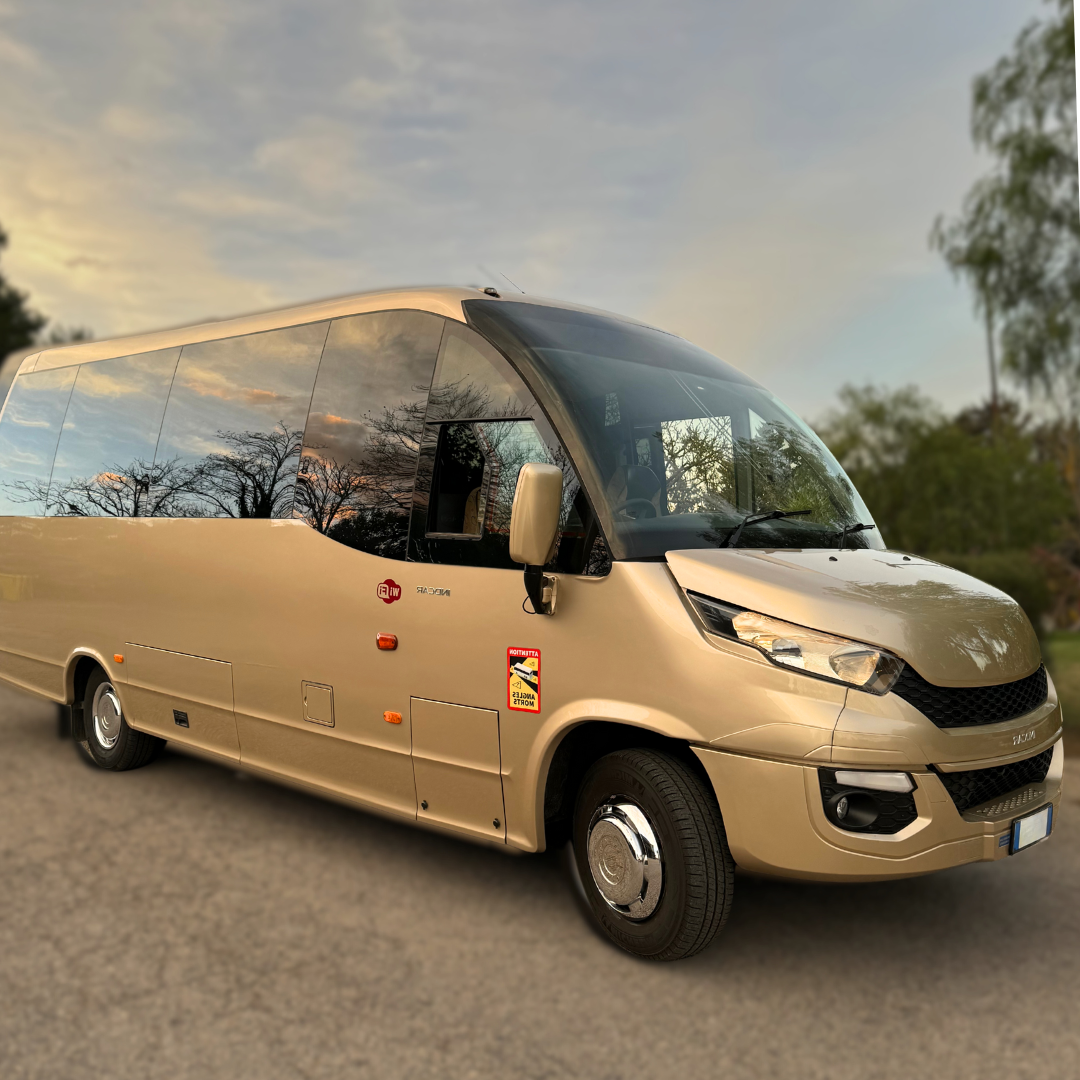 Minibus Martulli Viaggi per concerti: la soluzione perfetta per gruppi medi, con comfort e organizzazione su misura.