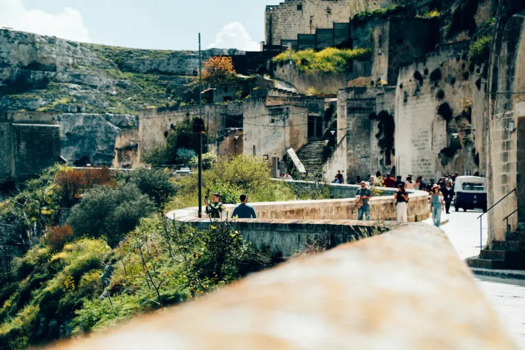 Veduta generale della città di Matera